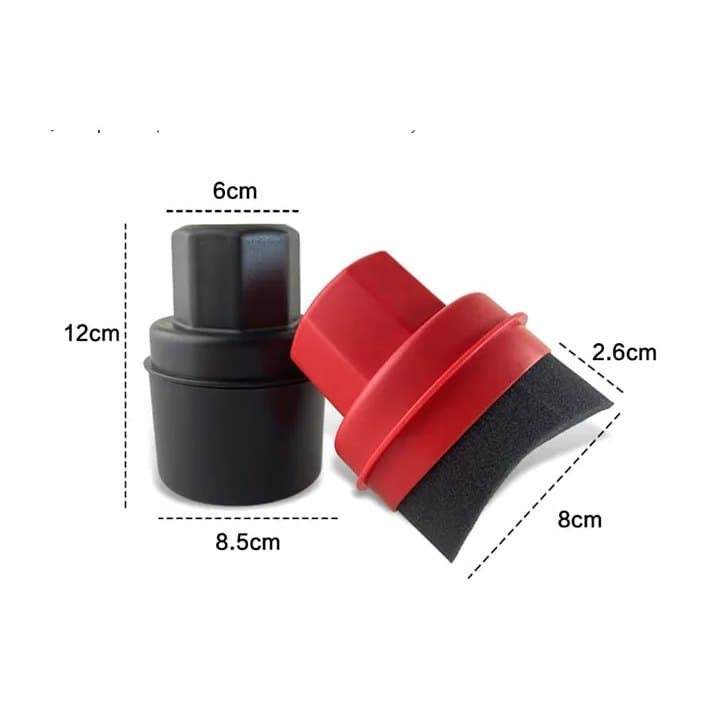 Tyre Shine Applicator Pads with Storage Cups, 2 Pack — 2 pack, photo 4